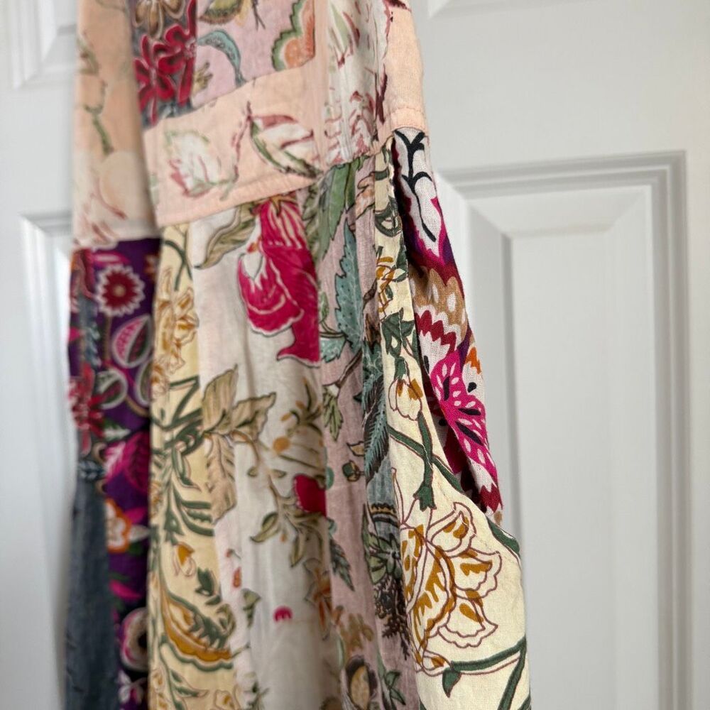 Boutique patch work jumpsuit - Picture 7 of 11